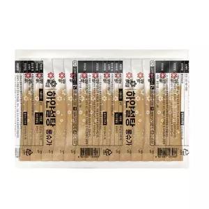 CJ 백설 하얀설탕 롱슈가 500g (5gx100개) 일회용 커피 스틱설탕