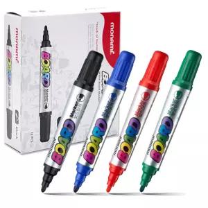 모나미 화이트 보드마카 12자루(1타)마카펜 칼라 흑색 적색 청색 녹색