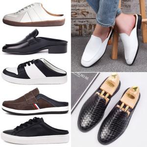 발편한 남성블로퍼 슬리퍼 사무실 브랜드 남자 키높이 빅사이즈 커플 뮬 남여공용 구두