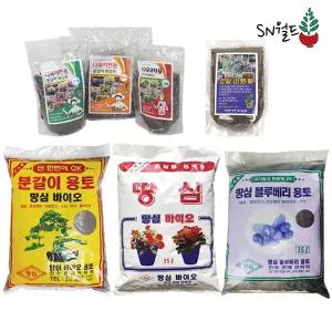 분갈이 시즌 상토 화분 흙 분갈이흙 블루베리 배양토