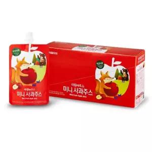 아침에주스 미니 사과주스 100ml 10팩