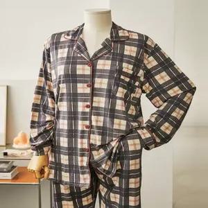 [르미라쥬]르미라쥬 욜로 체크 투피스 파자마