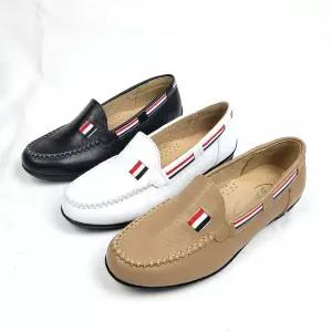 의정부수제화 부드러운 소가죽 발편한 쿠션 여자 가죽 로퍼 단화 여성화 드라이빙슈즈