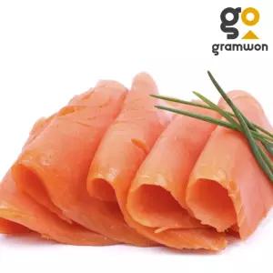 훈연향 가득 코호 훈제연어슬라이스 1.3kg 훈제 연어 슬라이스 회+드라이 무료 구성