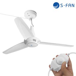 천장 실링팬 천장형 선풍기 거실 속도조절 S-FAN 90 세트+고정캡
