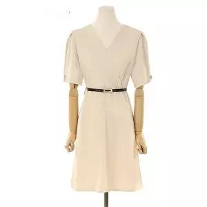 [하프클럽/예쎄]벨티드 랩 원피스(S3MOP067A)