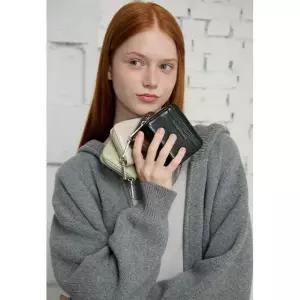 [LAP] CRACK ZIPPER WALLET AQ7AW802_DG