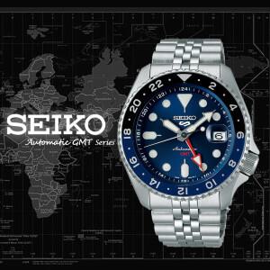 세이코 SEIKO GMT 스포츠 오토매틱 다이버 방수 남성 패션 메탈시계 SSK003