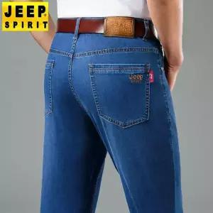 지프 스피릿 남성 봄 여름 스판 얇고 편안한 캐주얼 청바지 J8022