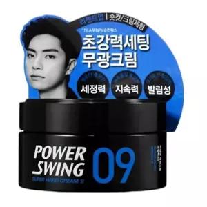 헤어팩 wax 미장센 헤어스타일 파워스윙 80g-무광크림 왁스 크림 왁스09