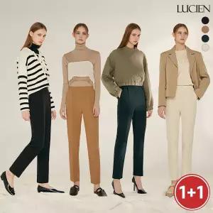 [1+1] 루시앙 링클프리 텐션 팬츠 2종 세트
