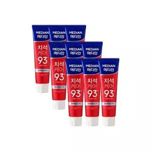 메디안 치석케어 치약 구취 120g, 3입, 3개