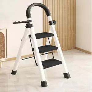 [리퍼상품] 국내배송 FOOI 접이식 다용도 사다리 3단 4단 5단 6단 가정용 사다리 5시건 당일출고