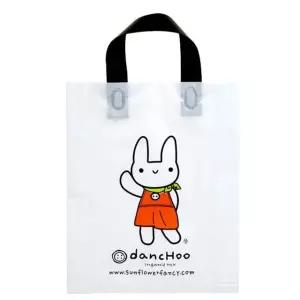 팬시 단추 끈손잡이봉투 A4 50매입 쇼핑백 비닐봉투