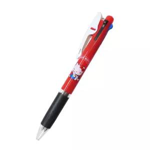 산리오 캐릭터 제트스트림 3색 볼펜 헬로키티 레드