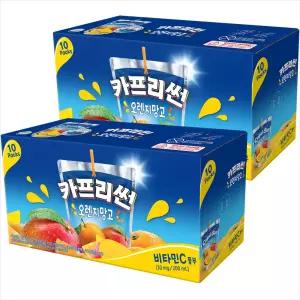 카프리썬 오렌지망고 200mlx20개/2세트구매시 1000원DCX넉넉한 유통기한