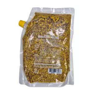 선인 프렌치 타입 홀그레인 머스타드 1kg(샐러드 스테이크 겨자씨)