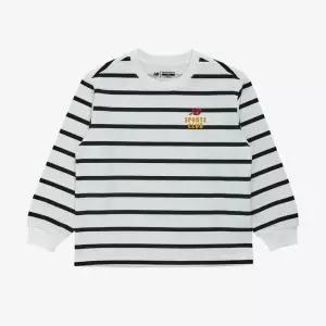 뉴발란스 키즈 스트라이프 긴팔티 BB NK9BGB105U 39 49