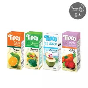 [웅진식품]팁코(쇼군오렌지 외 3종) 200mL (24개 / 선택옵션)