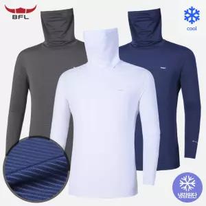 BFL 남성 쿨가드 기능성 냉감 마스크넥 긴팔 티셔츠(M7ST52)