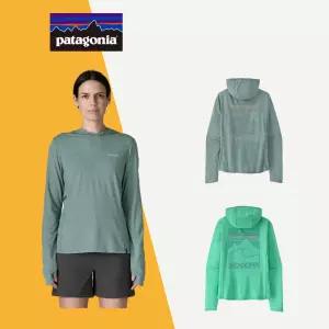 파타고니아 여성 캐필린 쿨 선 후디- 피크 비전 [26SS] 트레일 런닝 발수 자외선차단