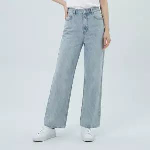 [PAT 여성] 다이아 워싱 와이드 데님 팬츠_QK42601