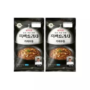 CJ 고메 흑백요리사 최강록 카레우동 760g 2인분 2팩