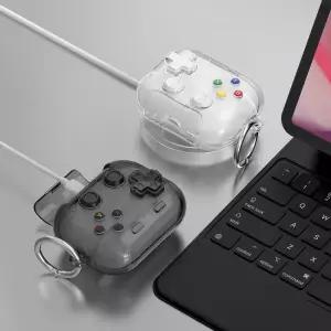 최신 귀여운 에어팟 케이스 컬러 게임기 디자인 거치대 / 이어폰 에어팟4세대 프로3 2