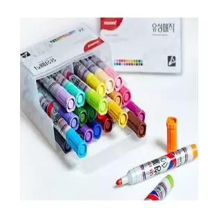 모나미 유성매직 24색 매직 네임펜