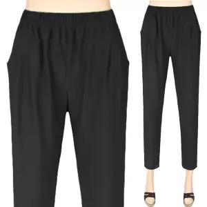 국산 여름 여성 9부 냉장고 일자 바지 몸빼 아이스 쿨 빅사이즈 큰사이즈 고무줄 밴딩 팬츠 작업복 일바지 잠옷 파자마