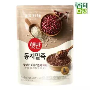 제일제당 햇반 동지팥죽 420g X 5개