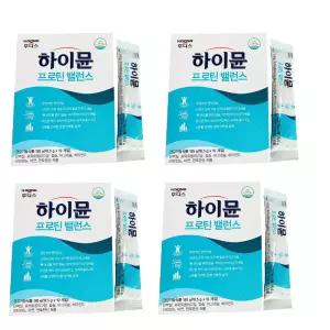 일동후디스 하이뮨 프로틴 일동 밸런스 가루 식사대용 하이문 노인 어르신 단백질 4박스 MJ