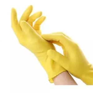 후디스 가정용 식품용 단미니 손목 고무장갑 10P(중) 짧은 고무장갑