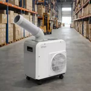 한솔 미니 이동식 에어컨 업소용 캠핑용 실외기없는 1구 실속형 에어컨 공장 주방 코끼리