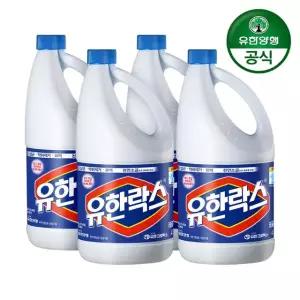 유한락스 레귤러 4L 4개