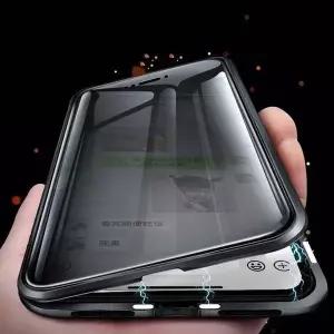 유니커블 아이폰15 PRO MAX 사생활보호 강화유리 풀커버 케이스