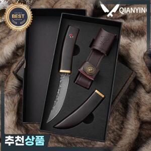 다마스커스 강철 칼 주머니칼 고급 고경도 일본 유틸리티 야외 휴대용 절묘한  상자
