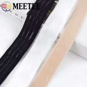 언더웨어 브래지어 고무 리본 바지 벨트용 미끄럼 방지 실리콘 탄성 밴드 스트레치 웨빙 DIY 재봉 액세서리