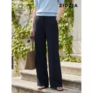 올젠 ZIOZIA W 여성 다크네이비 데일리 슬랙스 (AFE2PP2601)