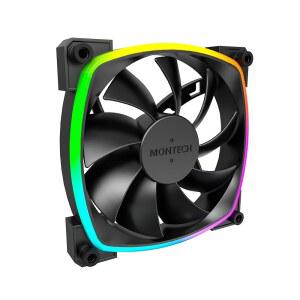 몬텍 ax 120 argb 팬 u2013 1600pwm, 내구성, 성능, 디자인(120mm, 블랙) 무소음 하이엔드 놀라운