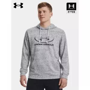 [언더아머]UA 라이벌 테리 그래픽 남성 후드티_1378974-011 743432