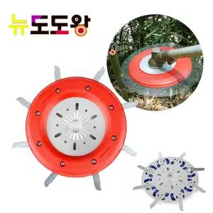 뉴도도왕 예초기날 민성테크 MS-L03 스프링날 8도날 예초기톱 예초기안전날