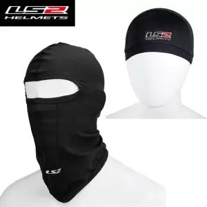 LS2 Balacla 남자 오토바이 페이스 마스크 여름 스 실크 모토크로스 라이딩 썬 UV 프로텍션 모자를 쓰고