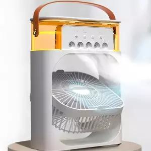 냉풍기 미니 에어쿨러 얼음 가습 탁상용 무소음 USB 선풍기