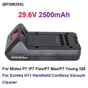 Midea P7 Q8 BP28825A 무선 진공 청소기 배터리 용 100% 새 원본 29.6V 2500mAh