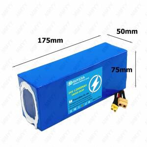 6S3P 24V 12000mAh 리튬 배터리 팩 18650 전기 스쿠터 + 적합한 BMS가 장착되어 있습니다.