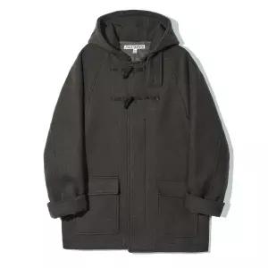 매장정품 파르티멘토 PARTIMENTO 울 토글 후디드 더플 코트 모카 브라운 PY-25349 MW 687200