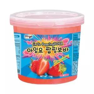 [셀러허브][아임요] 아임요 팝핑보바 딸기 2 x 4개 (S12336736)