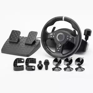 드라이브 프로 레이싱 휠 자동차 운전 게임 시뮬레이터 장비 조이스틱 마리오 카트 라이더 핸들 유로트럭