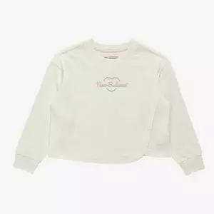 [뉴발란스]뉴발란스 키즈 NBgC_여아 크롭 긴팔티 NK9BE3808G-10 긴팔티